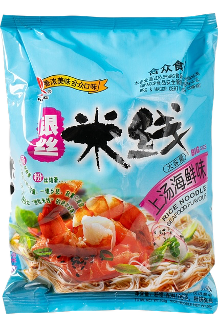 Hezhong Instant Rice Vermicelli Seafood Flavor