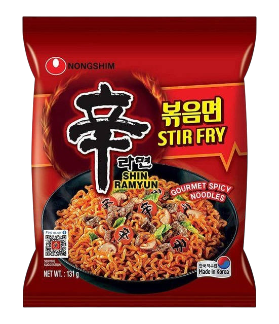 Shin Ramyun Stir Fry