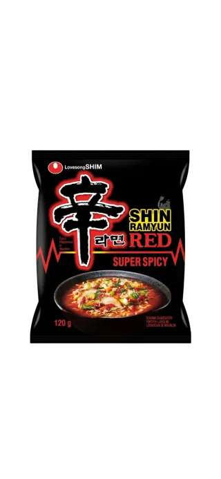 Shin Ramyun Spicy ramen noodles