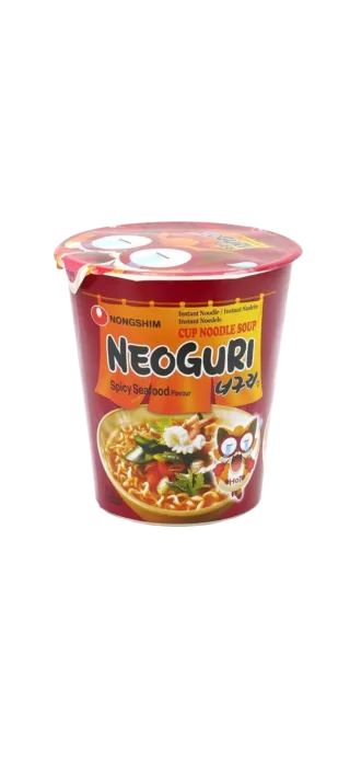 Локшина рамен Nongshim Neoguri зі смаком морепродуктів стакан