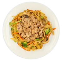 Egg Bolognese Noodles with Minced Pork