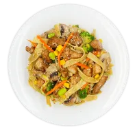Лапша яичная с курицей