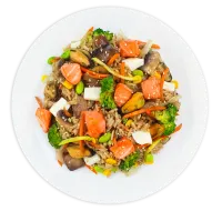 Fried rice with seafood