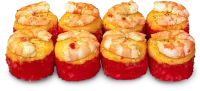 Baked with tiger prawn