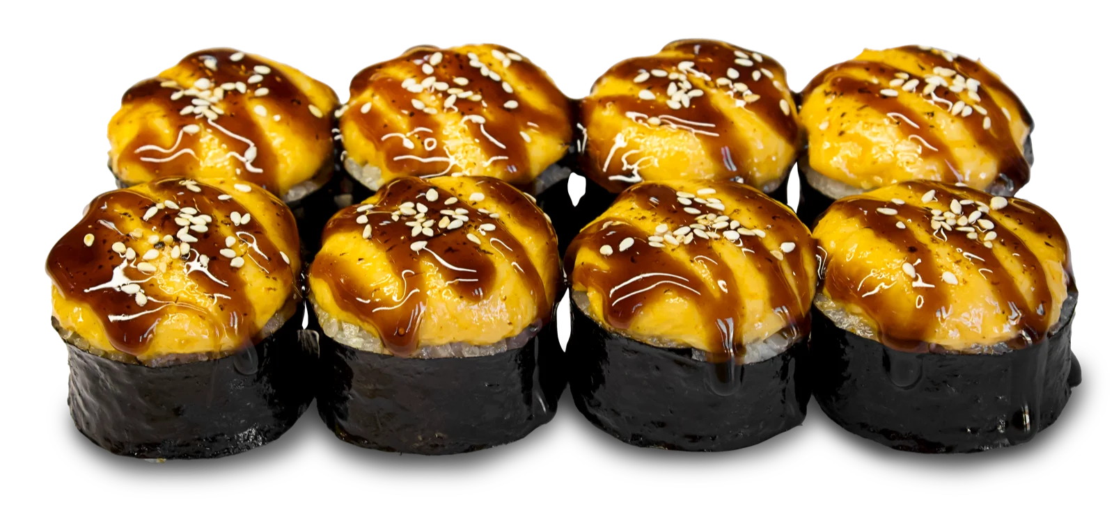 Baked with eel