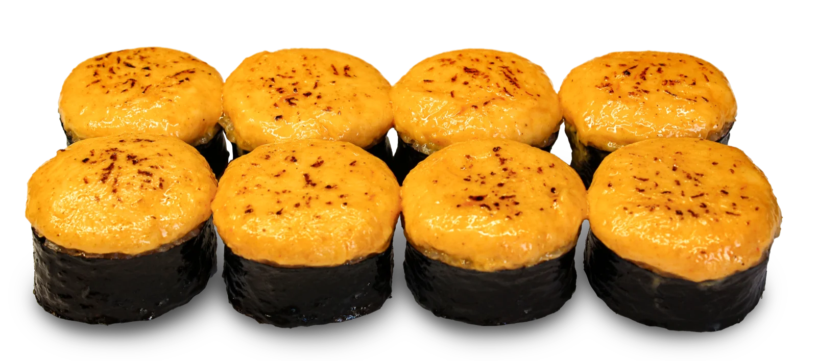 Запеченный ролл с лососем