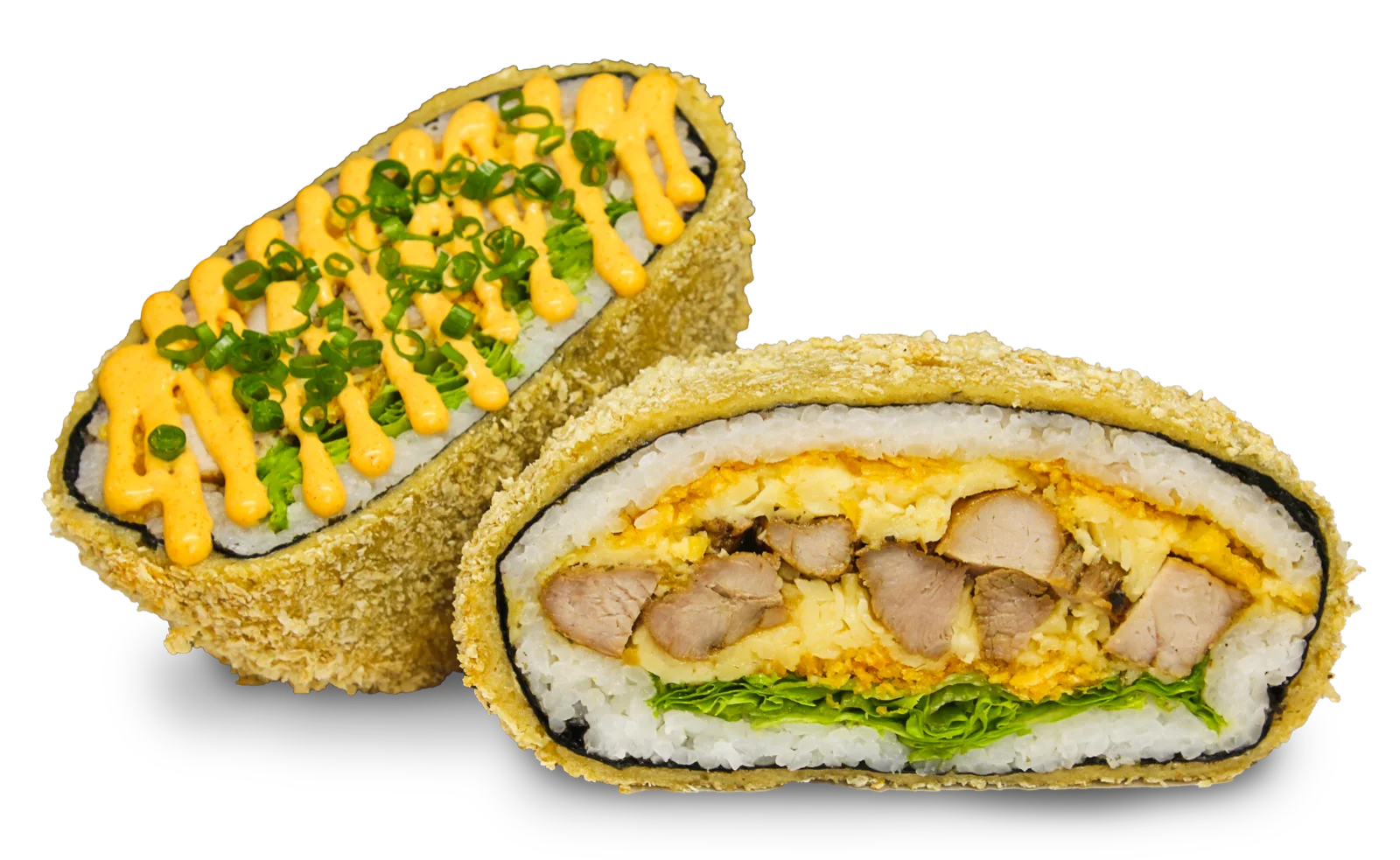 Sushi burger Namuro with pork