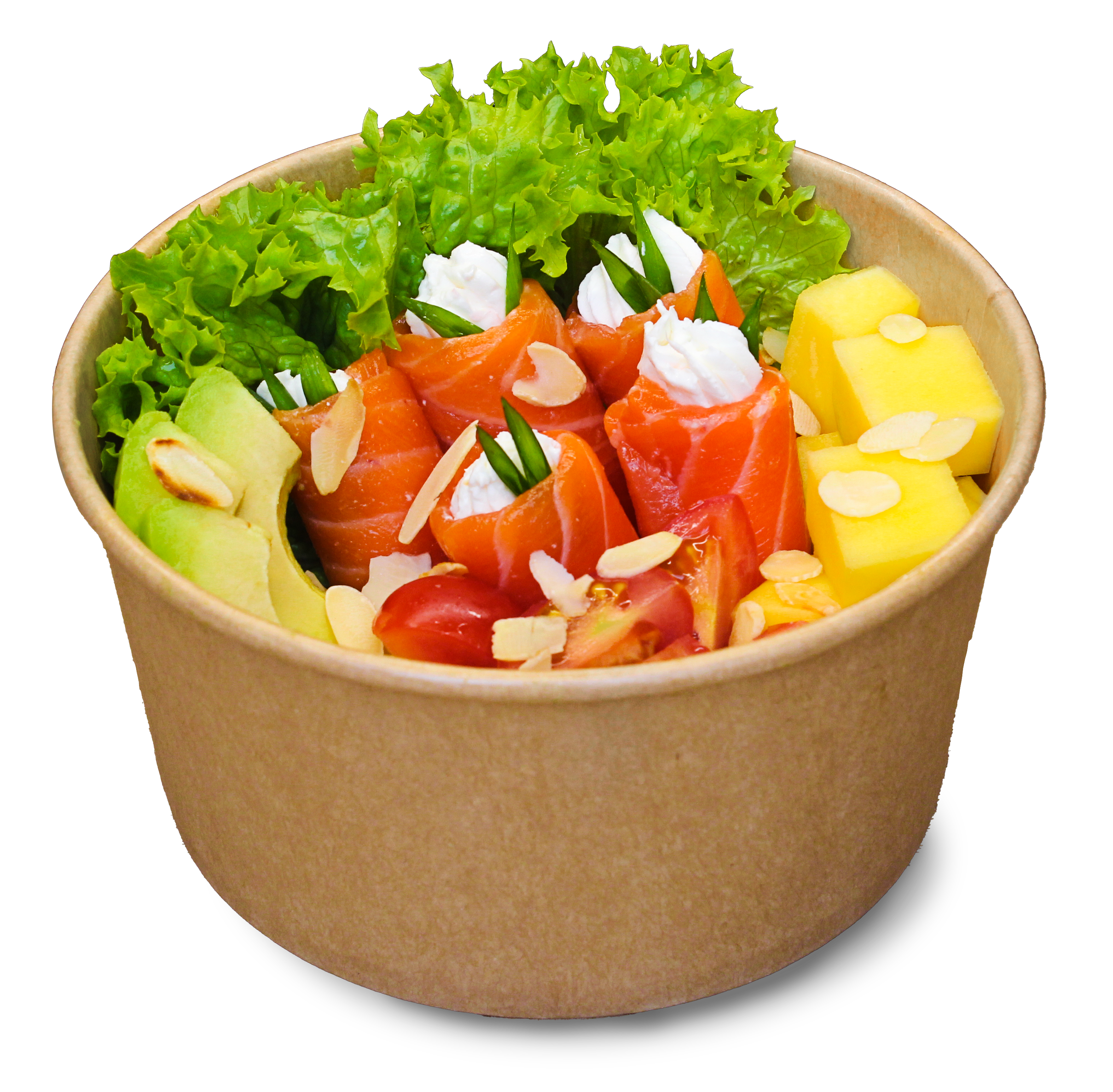 Salmon and Cheese Bowl